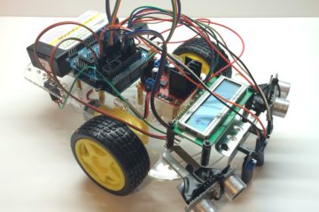 Arduino LCD using Sensor Shield V5