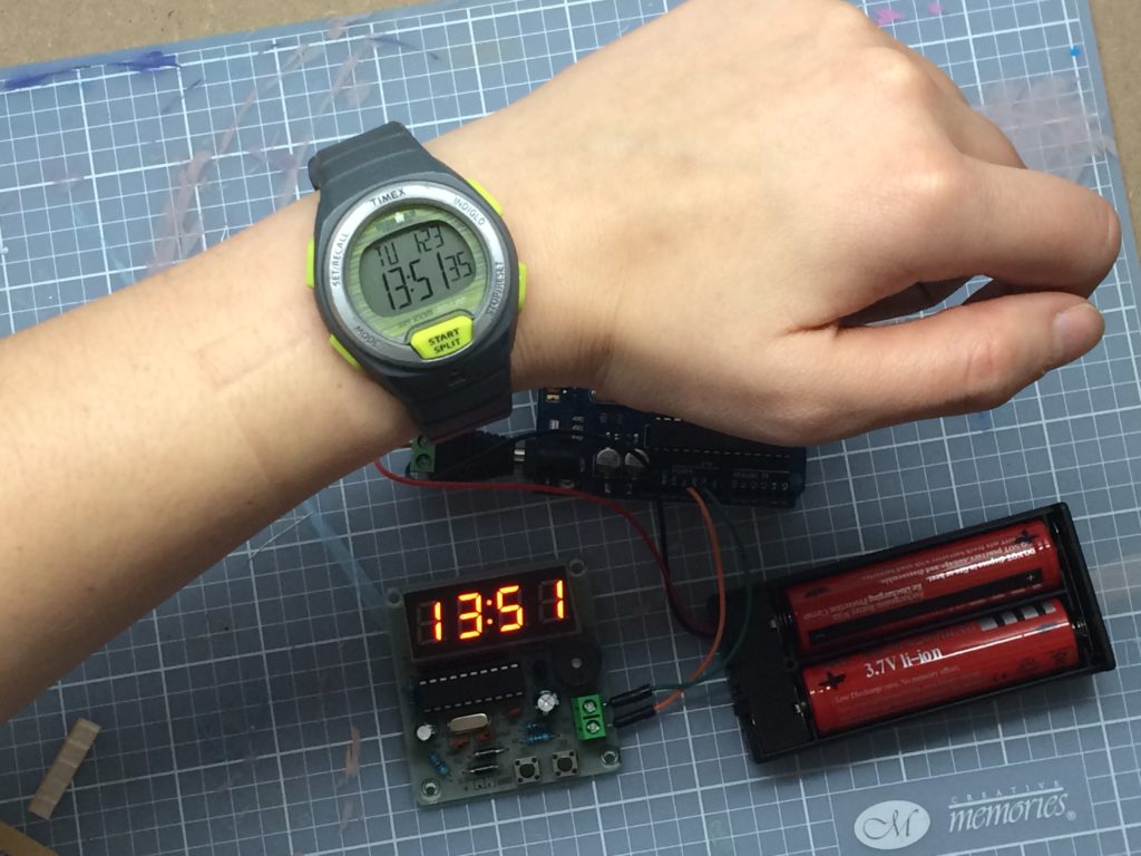 how to solder digital clock project