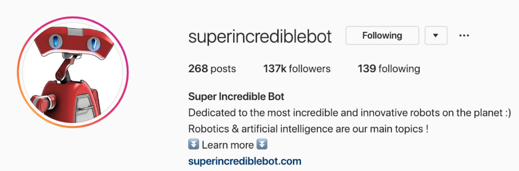 Superincrediblebot Instagram