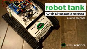 robot tank ultrasonic sensor