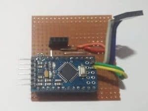 full perf board arduino weather station assembly