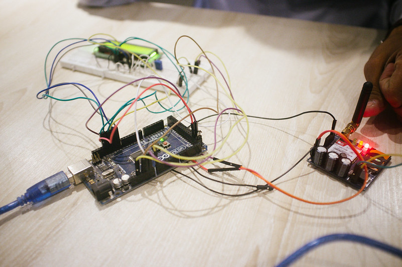 read sensor data using Arduino