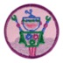 showcasing robots junior badge