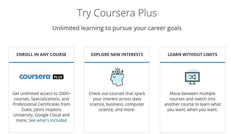 What is Coursera Plus