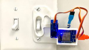 Control a light switch with Arduino and WiFi ESP8266 tutorial