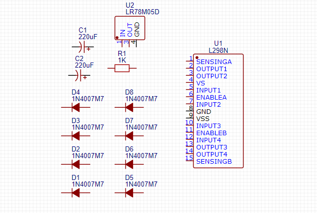 Engineer a PCB by adding all of the Circuit Components